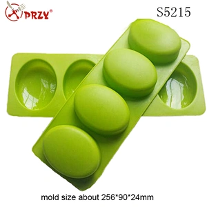 hot sell oval shape silicone jelly mold silicone cake mold silicone soap molds