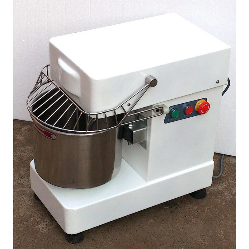 Commercial standard electric belt transmission 10L spiral dough mixer and cake dough mixer
