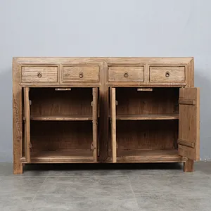 reclaimed elm chinese antique style cabinet