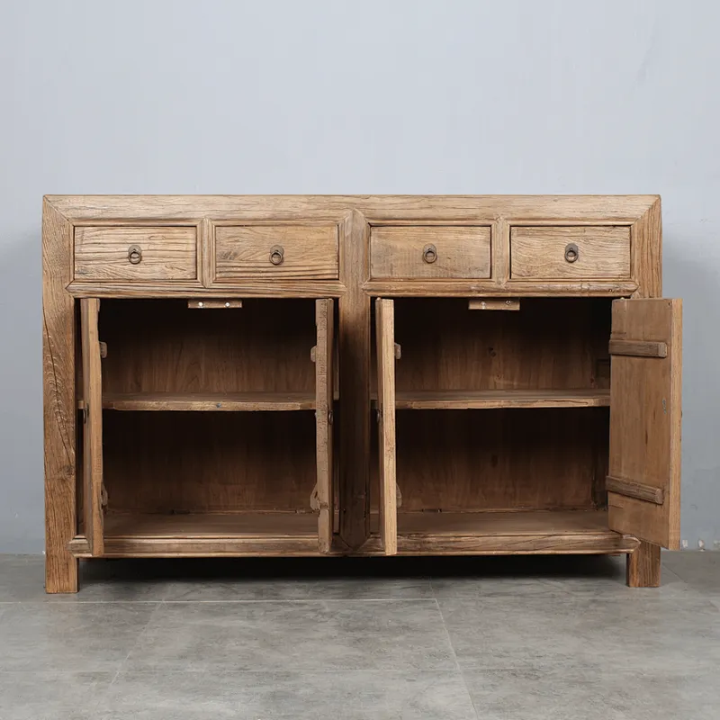 reclaimed elm chinese antique style cabinet