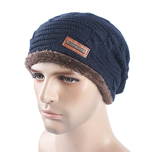 Men Beanie Warm Baggy Cap Wool Gorros Touca Hat