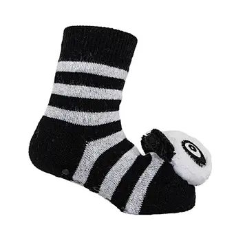 3d cartoon animal head doll baby cute socks
