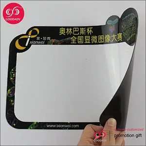 Custom flower shape magnet kids white board for kids gifts education
