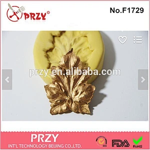2015 hotsale Victorian Leaf fondant silicone cake mold
