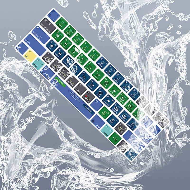 Ali baba Retail serato dj TPU Keyboard Covers Skin Dust Protector Cover for macbook pro 15 13