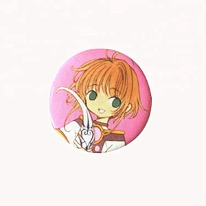 Cartoon anime metal badge printing