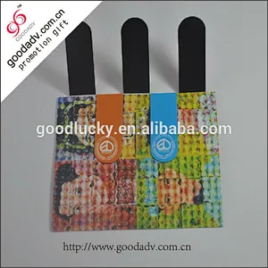 Cartoon printed cute design magnet handmade paper bookmarks