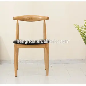 Scandinavian Retro solid oak wood dining chairs