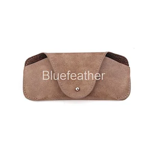 Unisex Style Handmade PU Leather Sunglasses Case