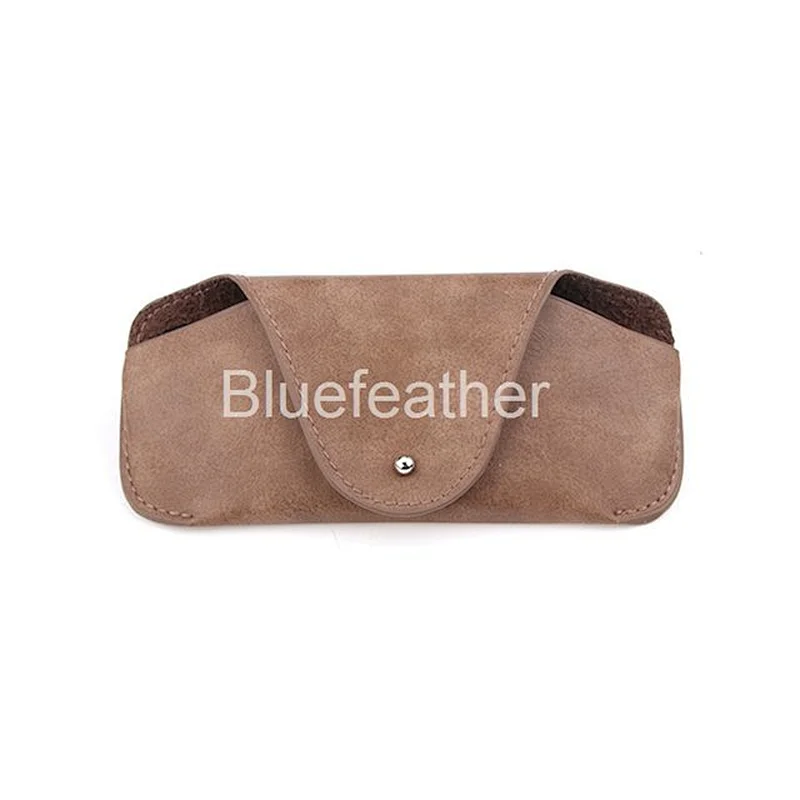 Unisex Style Handmade PU Leather Sunglasses Case