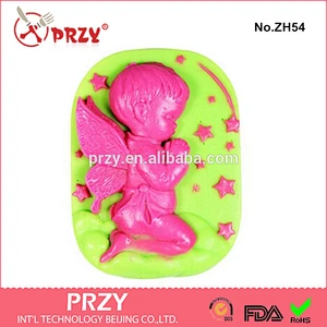 boy pray silicone soap mold silicone cake mold