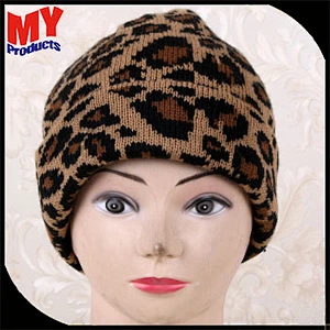 Cool Fashion Adults Striped Crochet Knitted Winter Hats