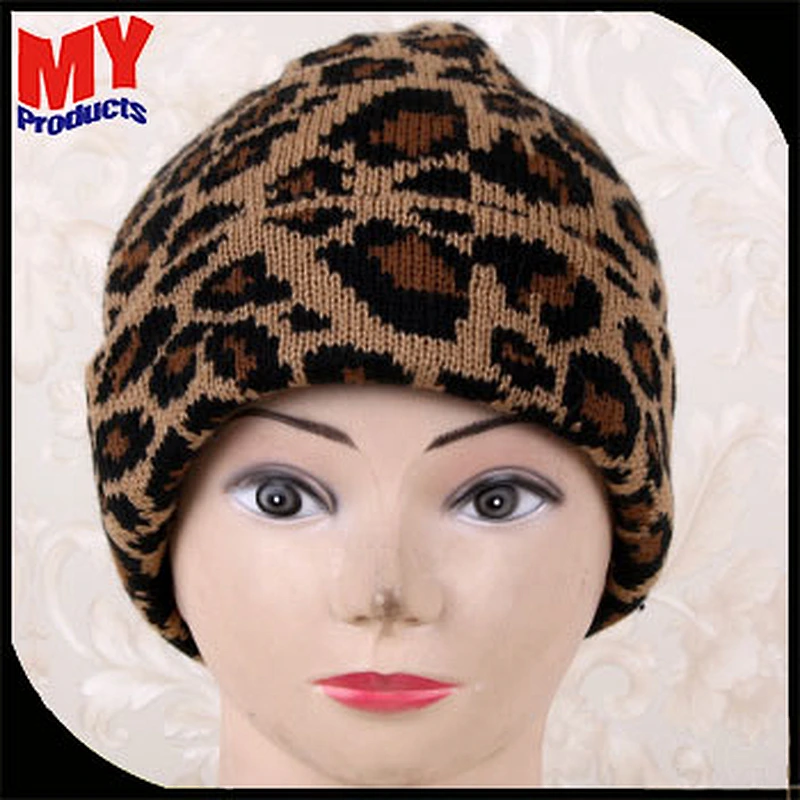 Cool Fashion Adults Striped Crochet Knitted Winter Hats