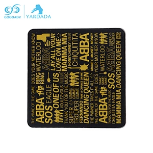 2018 hot sales cheap coasters/ cheap mdf coasters/ wood cup mats