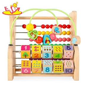 2019 New arrival busy bench wooden kids development toys for wholesale W12D159