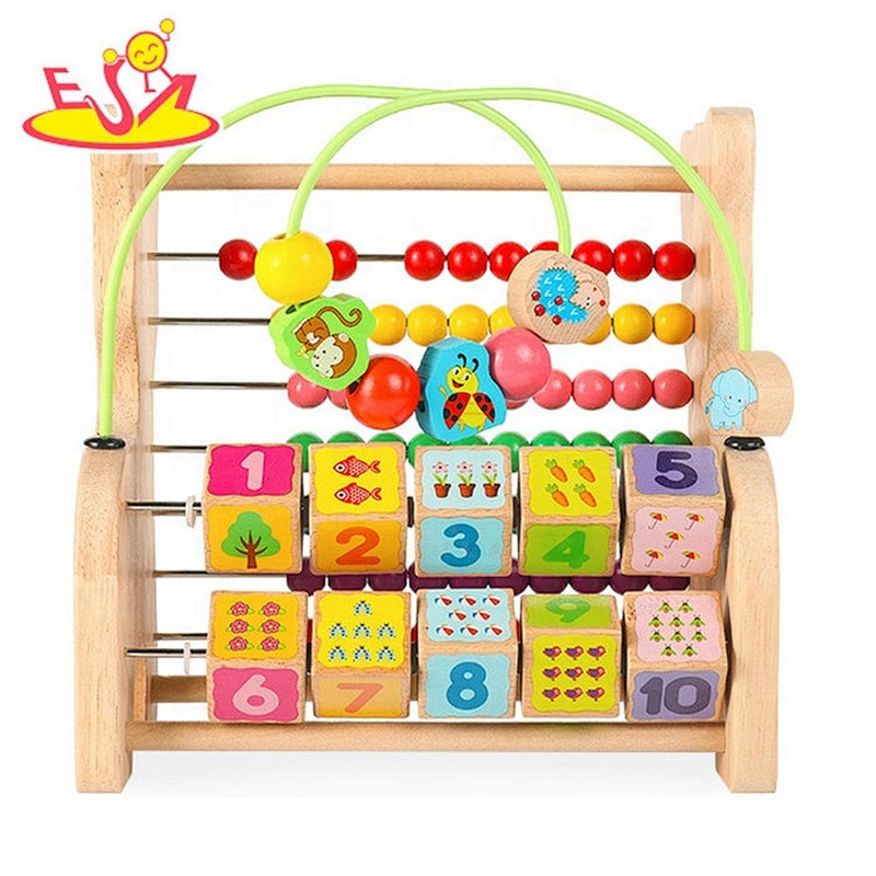 2019 New arrival busy bench wooden kids development toys for wholesale W12D159