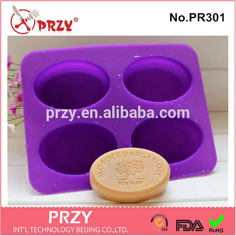 Top selling Handmade silicone soap modelling tray