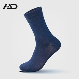 100%bamboo plain men dress socks