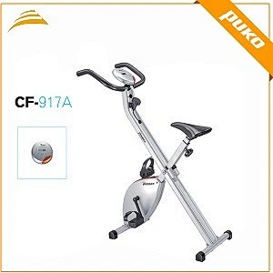 Indoor fitness equipment fashion magnetic folding exercise bike