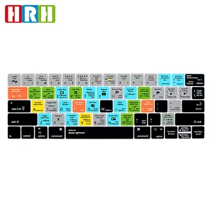 Lightroom Hot key Keypad Cover Ultra- thin key silicone key cover Skins For macbook pro skin Keyboard Protector