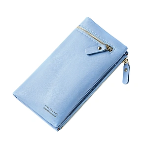 China Factory Latest Design High Quality Women Wallet Leather Ladies Purse