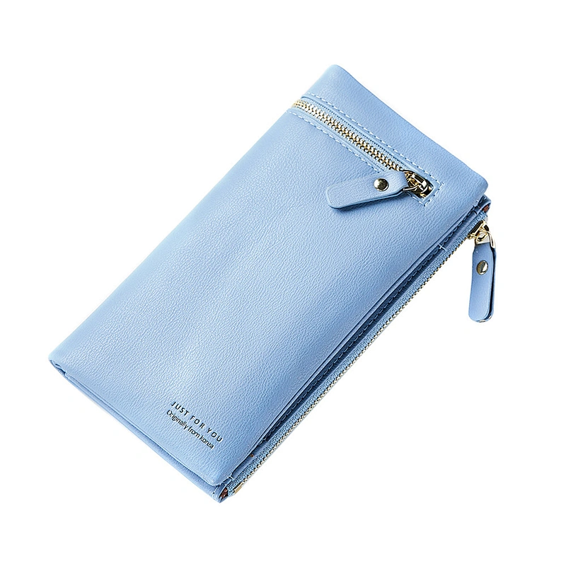 China Factory Latest Design High Quality Women Wallet Leather Ladies Purse