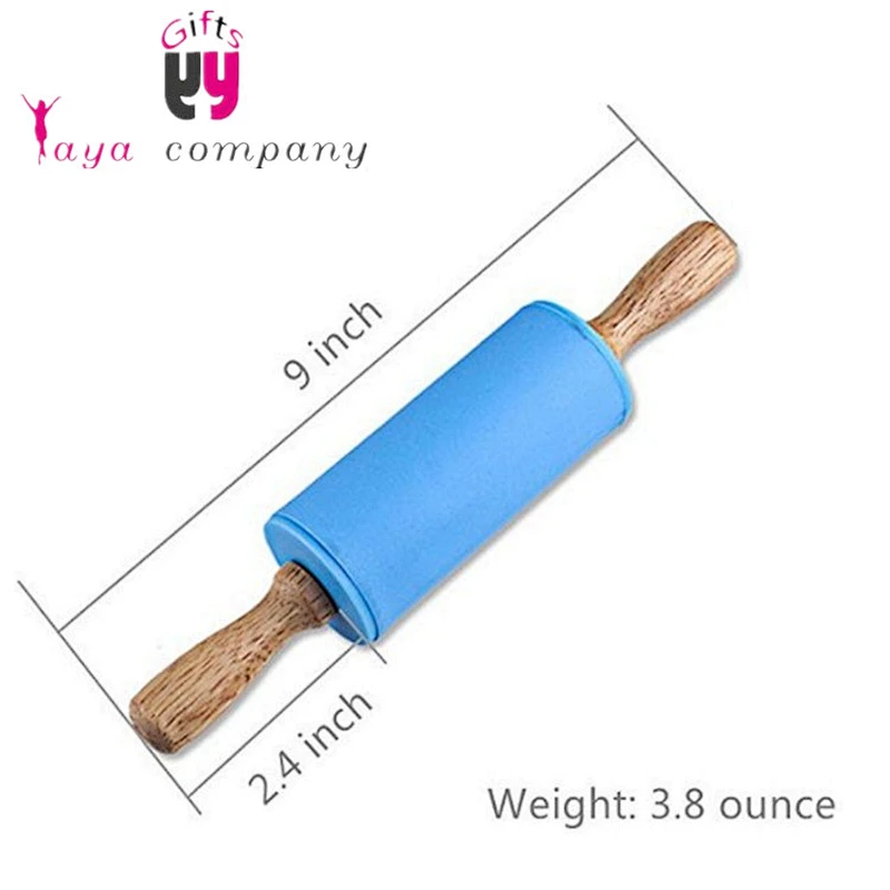 Wholesale silicone Kitchen Tools Silicone kid rolling pin