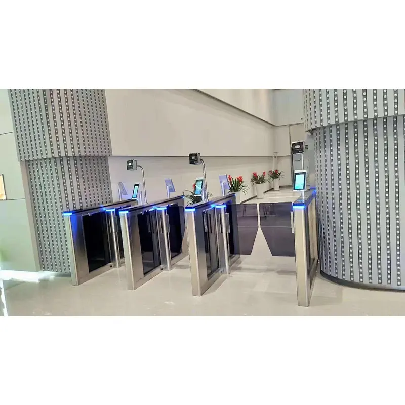 New Automatic face recognition turnstile gate