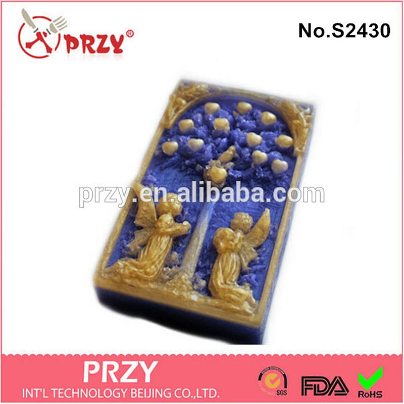 PRZY s2430 Handmade Silicone Tree of Life Soap Mold