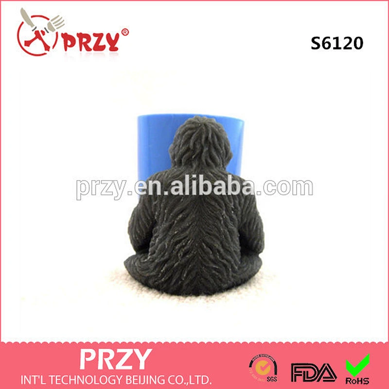 Gorilla - silicone mold for soap and candles making molds