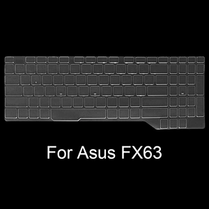Transparent Laptop tpu elastic Keyboard Covers laptop keyboard protector antidust keyboard skin for asus FX63