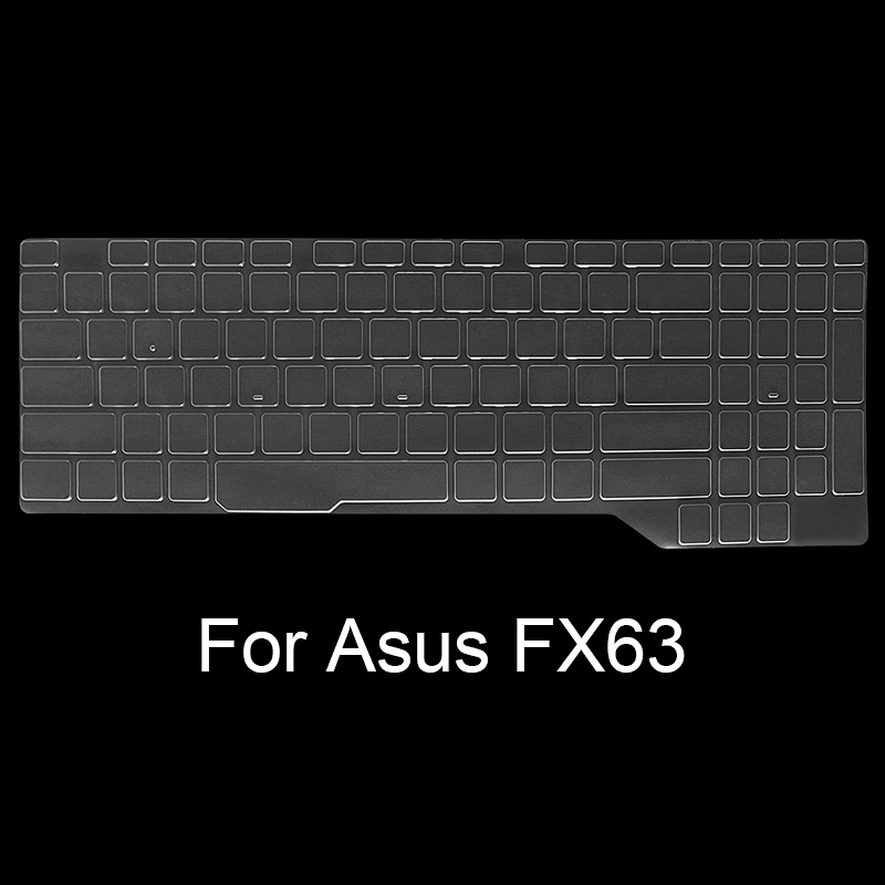 Transparent Laptop tpu elastic Keyboard Covers laptop keyboard protector antidust keyboard skin for asus FX63