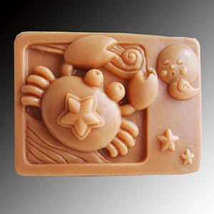 Handmade silicone Soap molds 12 zodiac constellation soap mold star sign clay Candle mould Concrete Molds