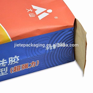 20kg kraft paper cement bag size with valve port