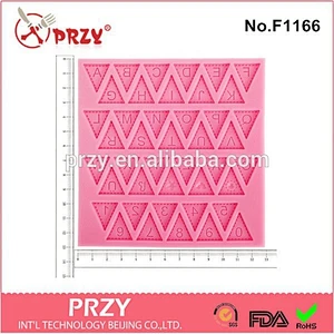 Letter and Number Silicone Soap Mold Fondant Mold Resin Wave Mold