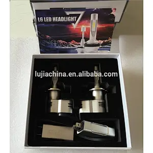 Latest Japan Turbine 50W 6000 Lumen L6 Y22 Automotive LED Headlight bulbs H7 car LED projector Headlight