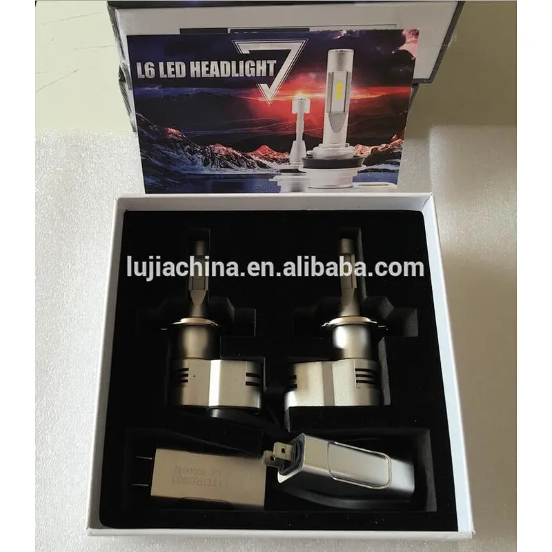 Latest Japan Turbine 50W 6000 Lumen L6 Y22 Automotive LED Headlight bulbs H7 car LED projector Headlight