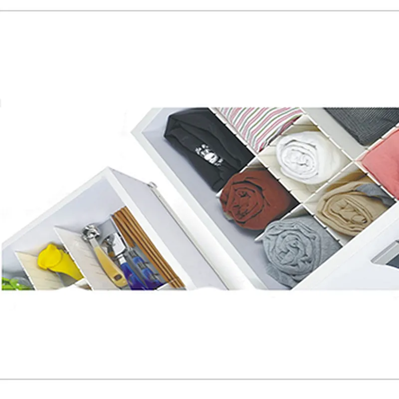 Besrt price  Household plastic items adjustable  separator drawer dividers