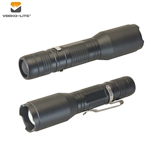 2018 Best Selling 1AA Battery  Zoomable Torch 100 lumens Pen light  Aluminium Flashlight