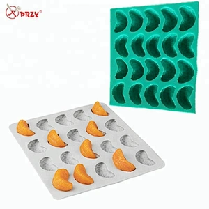 PRZY 20cavities fruit molds small orange forms handmade orange Soap Moulds