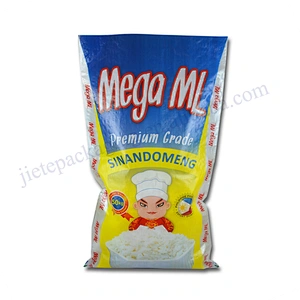 Cheap hot sale customized new material pp woven rice bag 50kg export to Philippines