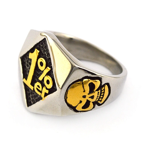 stainless steel bear ring