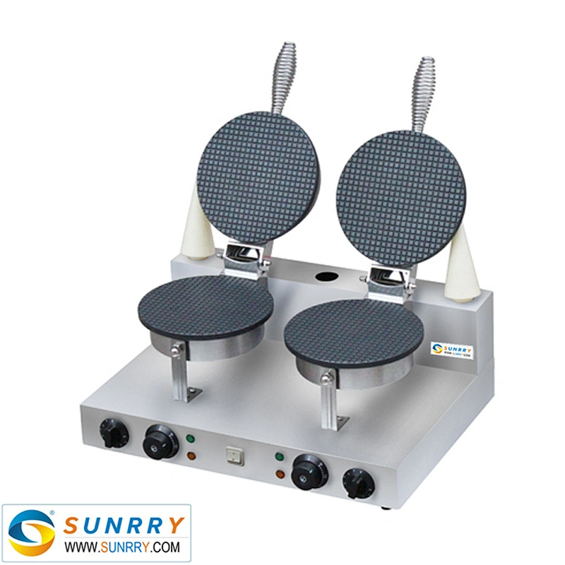 Hot selling commercial double boilers ice cream/pizza/waffle cone maker factory cheaper price