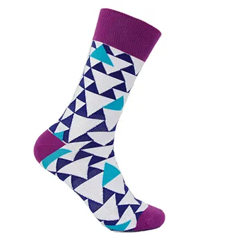 wholesale custom fashion multi colorful daily socks men