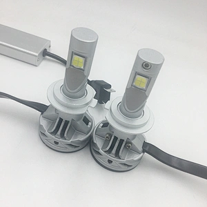 Auto lighting system front headlamp led hi lo car led headlight h7 6000K led lighting best led