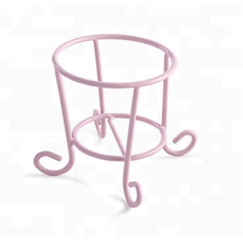 Hot silicone makeup blender puff sponge holder stainless steel makeup sponge holder