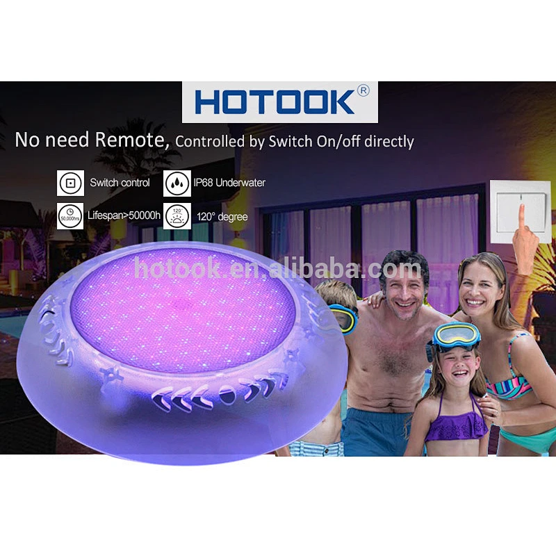 Resin Filled LED Swimming Pool Light Par56 Replacing Underwater LED Light 12V