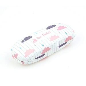 Colorful Clouds Raindrops Digital Printing Hard Optical Case for Students