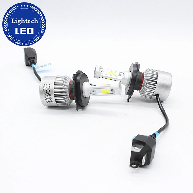 72W 3800LM Super Bright Led Headlight Bulb H4 S2