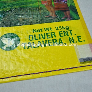 design for 50lb plastic pp woven bags for rice packaging